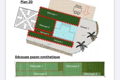 Plan 2 D et calpinage